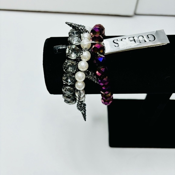 GUESS Pretty In Punk Bracelet Set - Picture 2 of 5